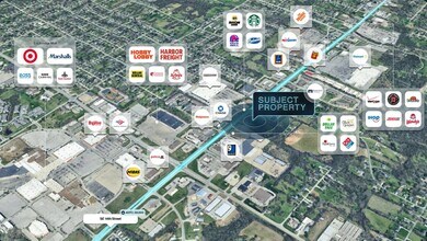 6017 SE 14th St, Des Moines, IA - AERIAL  map view