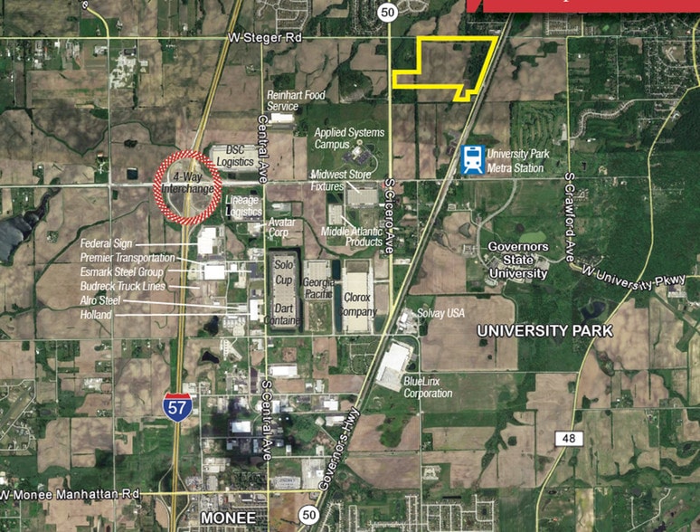 23500 S Governors Hwy, University Park, IL for sale - Building Photo - Image 2 of 2