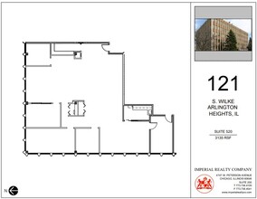 121 S Wilke Rd, Arlington Heights, IL for lease Floor Plan- Image 1 of 1