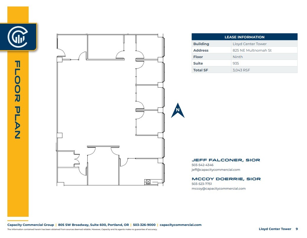 825 NE Multnomah St, Portland, OR for lease Floor Plan- Image 1 of 1