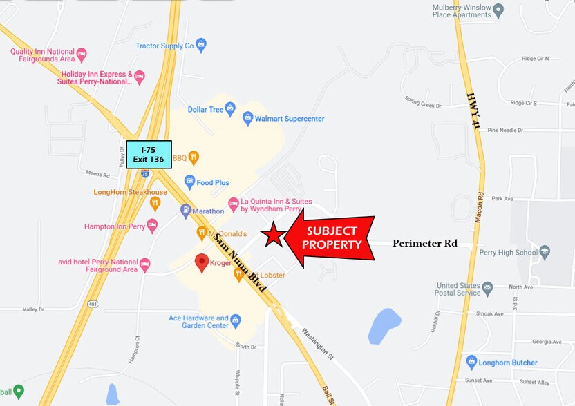 115 Perimeter, Perry, GA for sale - Primary Photo - Image 1 of 4