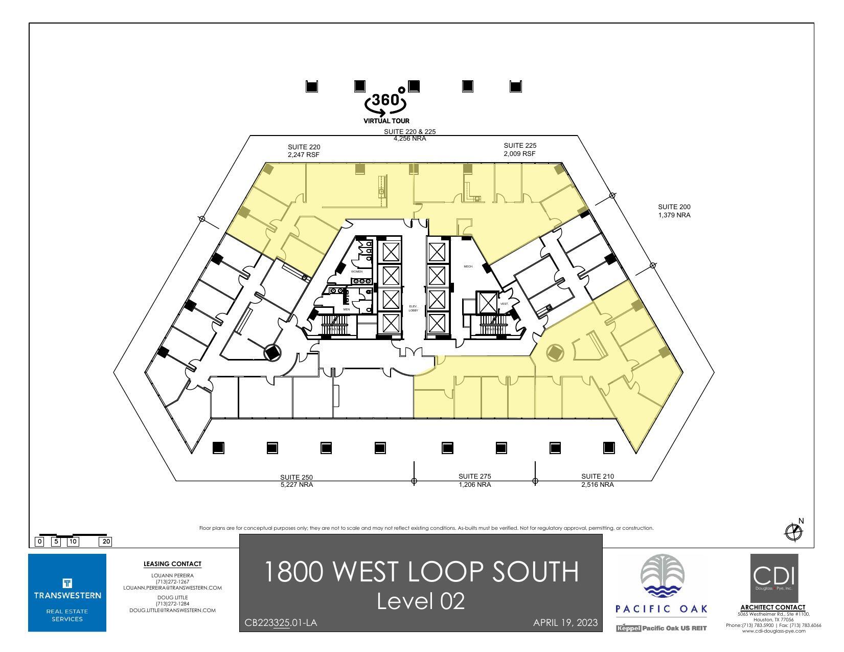 1800 West Loop S, Houston, TX for lease Floor Plan- Image 1 of 1