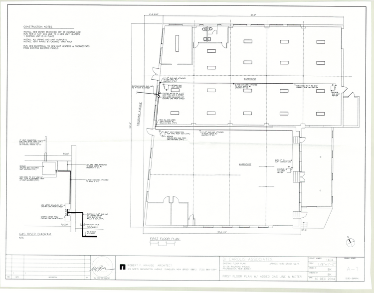 30-36 Railroad Ave, Hackensack, NJ for lease - Floor Plan - Image 2 of 2