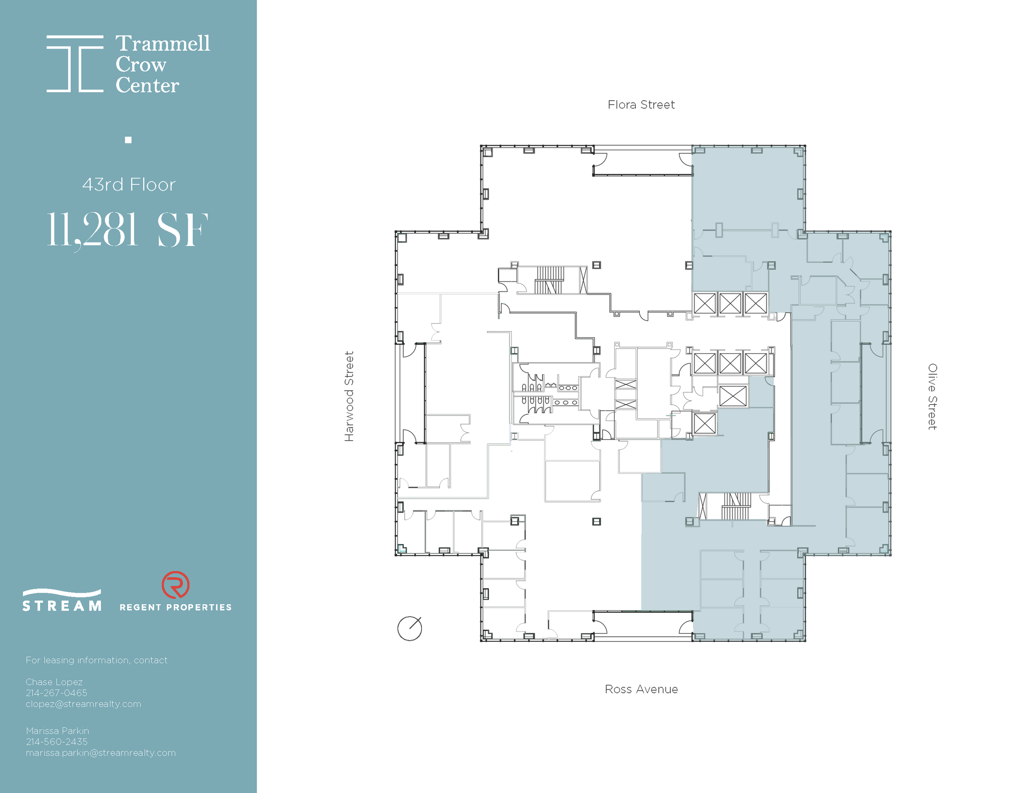 2001 Ross Ave, Dallas, TX for lease Floor Plan- Image 1 of 1