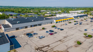 815-875 W Central Ave, Springboro, OH - aerial  map view