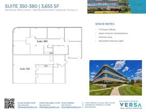 2707 Butterfield Rd, Oak Brook, IL for lease Floor Plan- Image 2 of 2