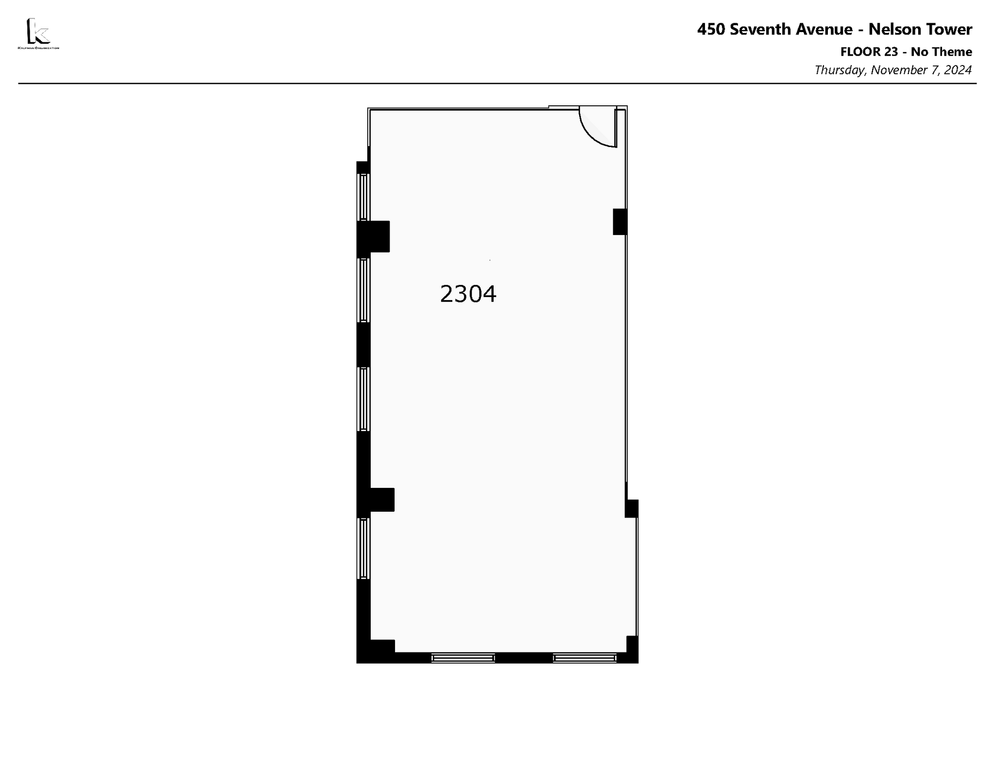 450 7th Ave, New York, NY for lease Floor Plan- Image 1 of 1