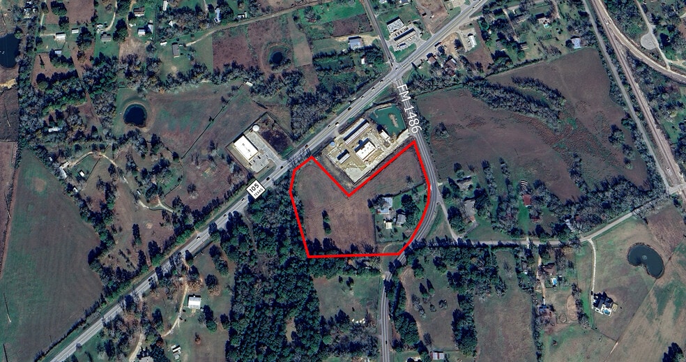 7ac TBD Highway 105 & FM 1486, Montgomery, TX for sale - Aerial - Image 3 of 30