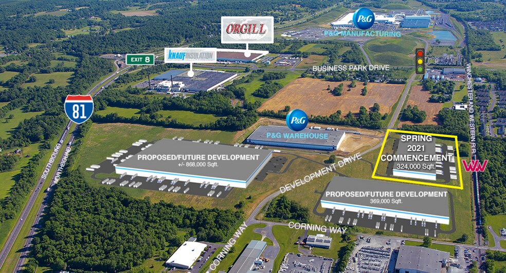 0 Development Dr, Martinsburg, WV 25405 Industrial for Lease