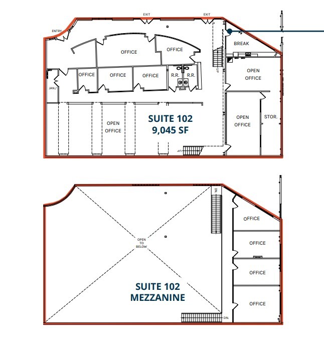 901 W Alameda Ave, Burbank, CA for lease Floor Plan- Image 1 of 1