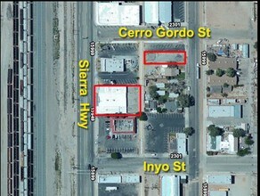 15952 Sierra Hwy, Mojave, CA - AERIAL  map view