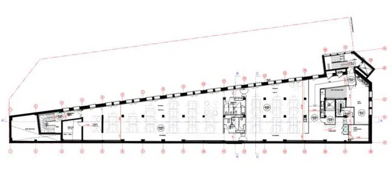 Office in Paris for lease - Floor Plan - Image 2 of 6