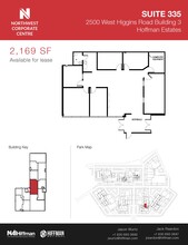 2500 W Higgins Rd, Hoffman Estates, IL for lease Floor Plan- Image 1 of 1