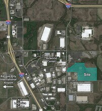 N Congress Ave & NW 108th St, Kansas City, MO - Aerial map view