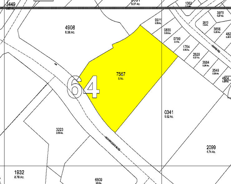 3120 Highwoods Blvd, Raleigh, NC for lease - Plat Map - Image 2 of 5