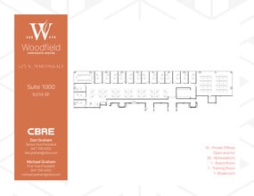 425 N Martingale Rd, Schaumburg, IL for lease Floor Plan- Image 1 of 2