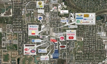 1635 Eldridge Pky, Houston, TX - AERIAL  map view