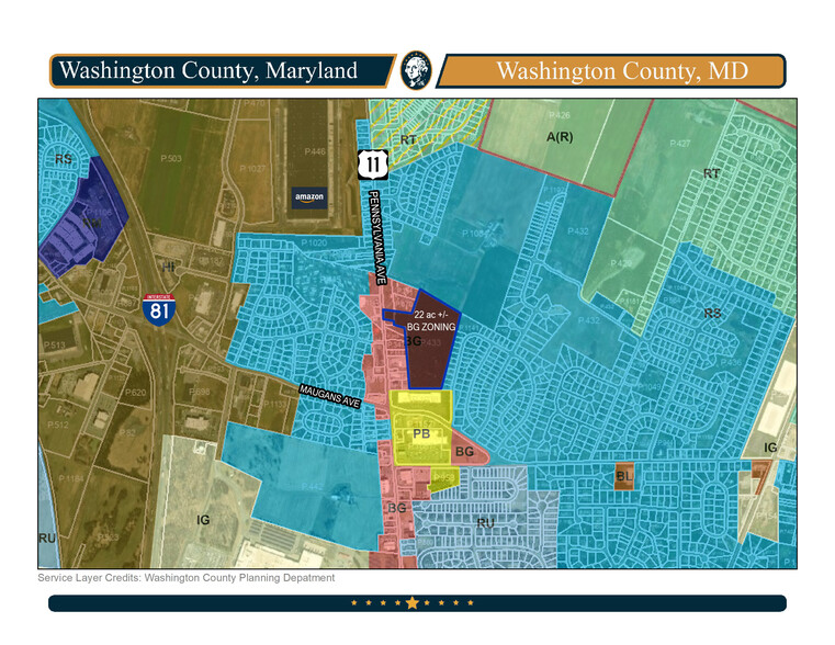 13713 Pennsyvania, Hagerstown, MD for sale - Site Plan - Image 1 of 2