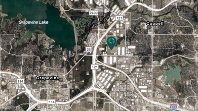 621 S Royal Ln, Coppell, TX - AERIAL map view