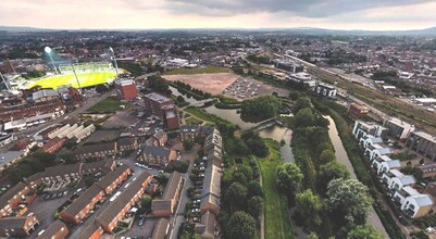 Canal Rd, Taunton, SOM - aerial  map view