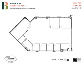 13024 Ballantyne Corporate Pl, Charlotte, NC for lease Floor Plan- Image 1 of 1