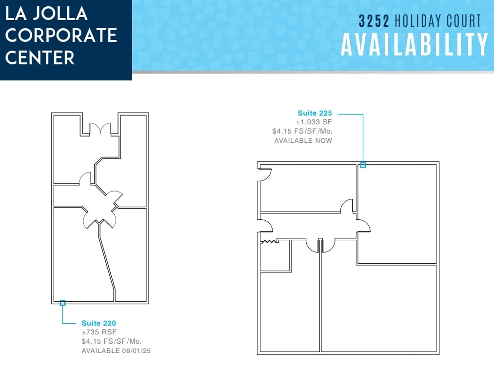 8939 Villa La Jolla Dr, La Jolla, CA for lease Floor Plan- Image 1 of 1