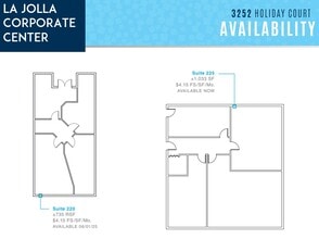 8939 Villa La Jolla Dr, La Jolla, CA for lease Floor Plan- Image 1 of 1