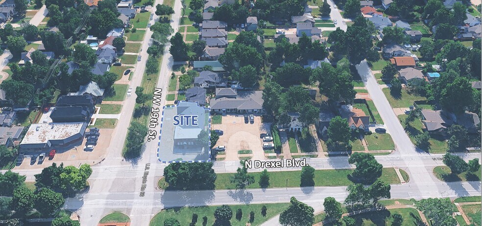 1920 N Drexel Blvd, Oklahoma City, OK for sale - Aerial - Image 2 of 2