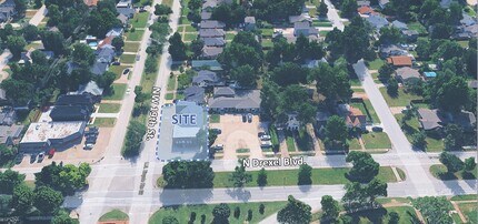 1920 N Drexel Blvd, Oklahoma City, OK - AERIAL map view