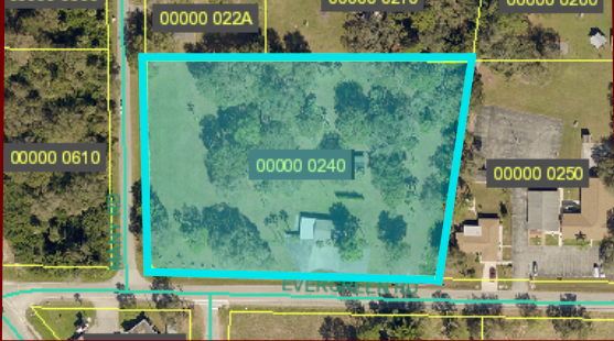 308 Evergreen Rd, North Fort Myers, FL for sale - Plat Map - Image 2 of 5