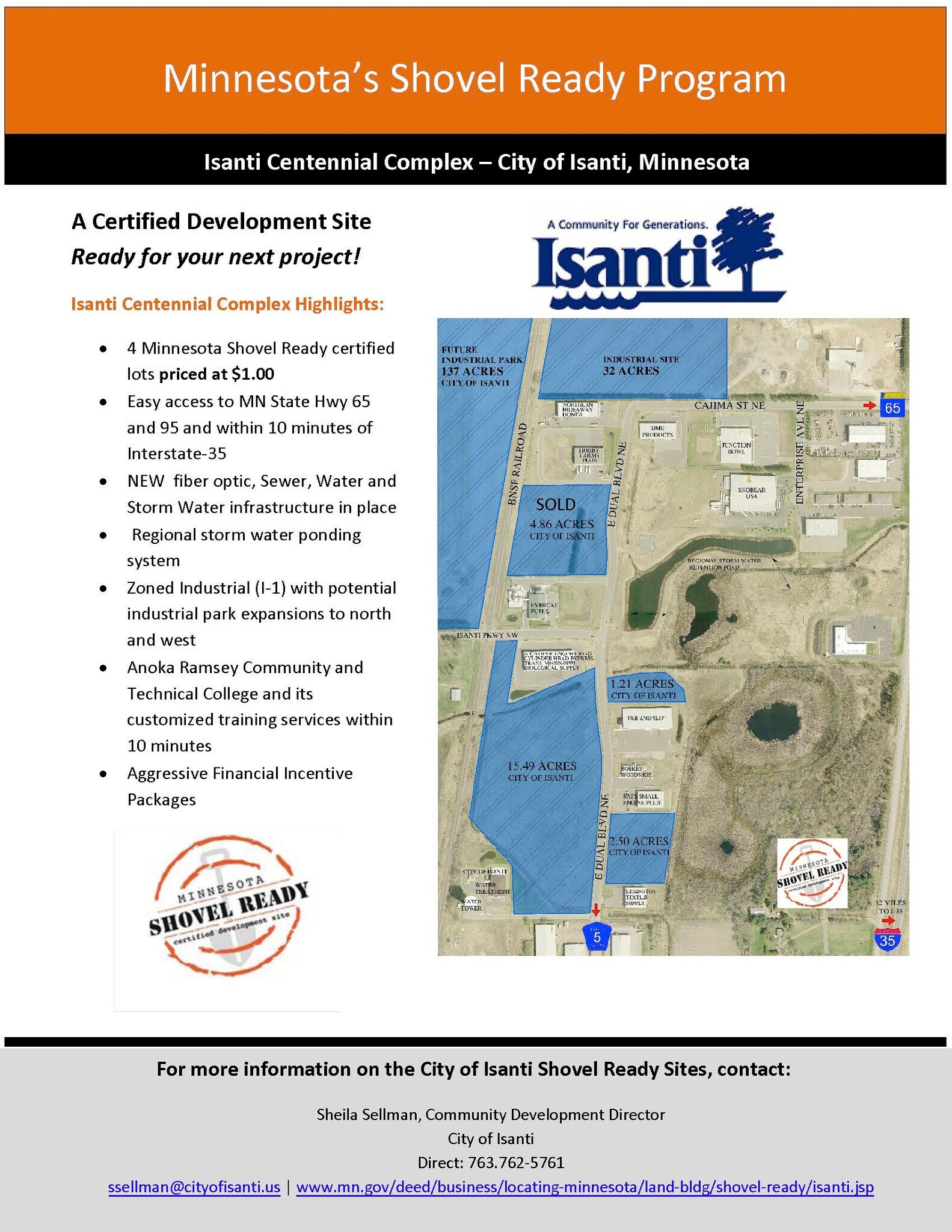 706 E Dual Blvd NE, Isanti, MN for sale Building Photo- Image 1 of 1