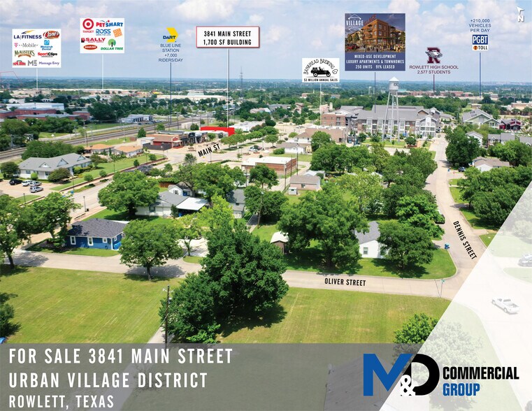 3841 Main St, Rowlett, TX for sale - Building Photo - Image 1 of 1
