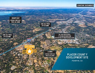 More details for West side of Penryn Road ±0.3 miles north of I-80, Penryn, CA - Land for Sale