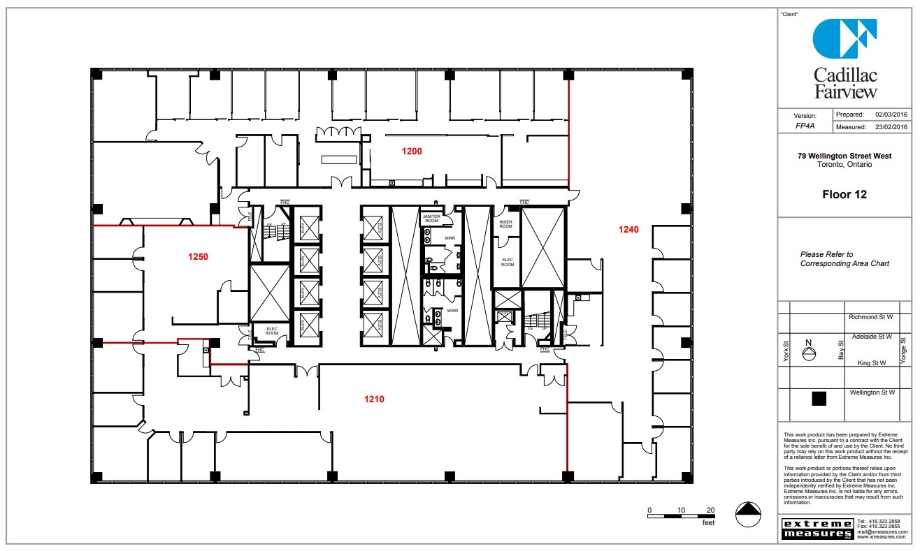 79 Wellington St W, Toronto, ON for lease Floor Plan- Image 1 of 1