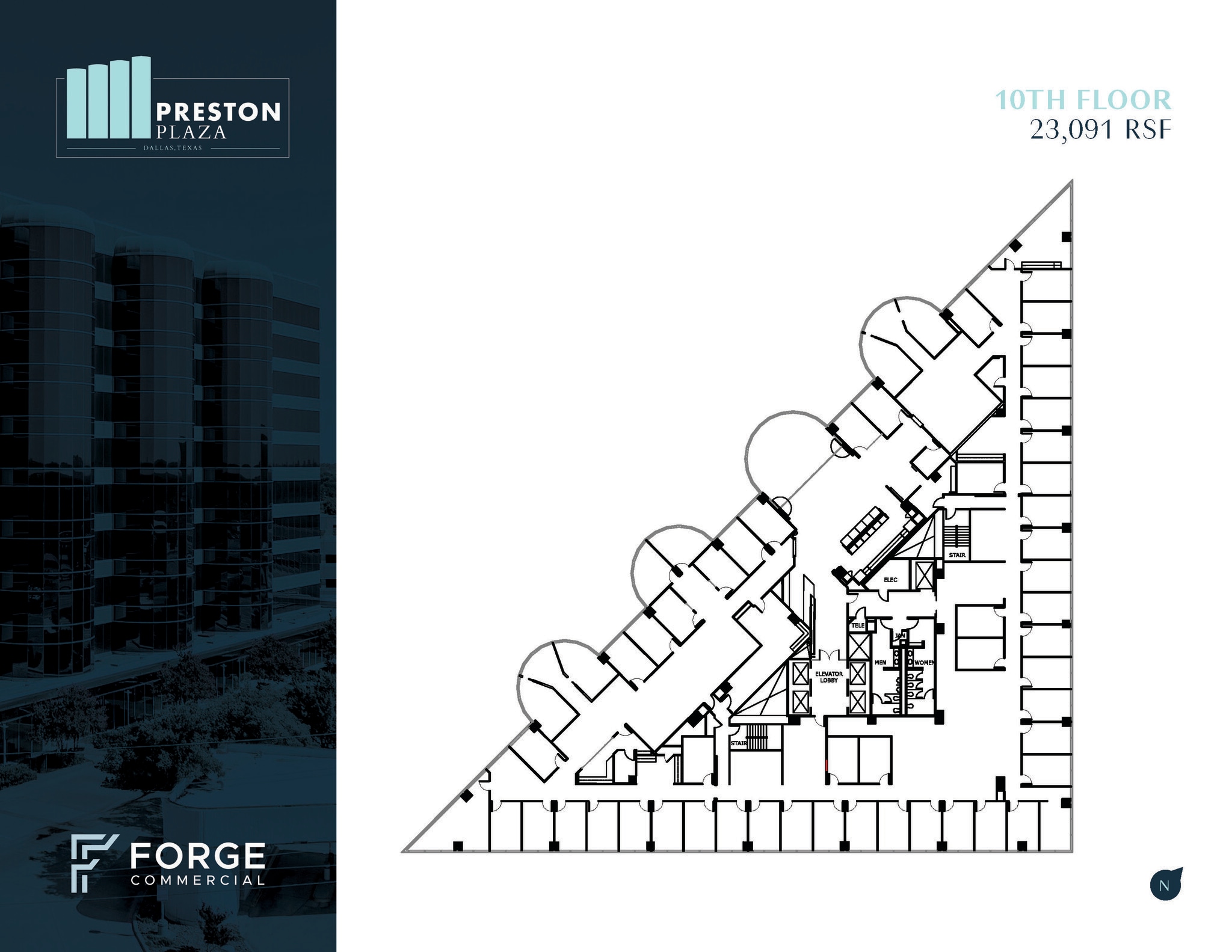 17950 Preston Rd, Dallas, TX for lease Floor Plan- Image 1 of 1