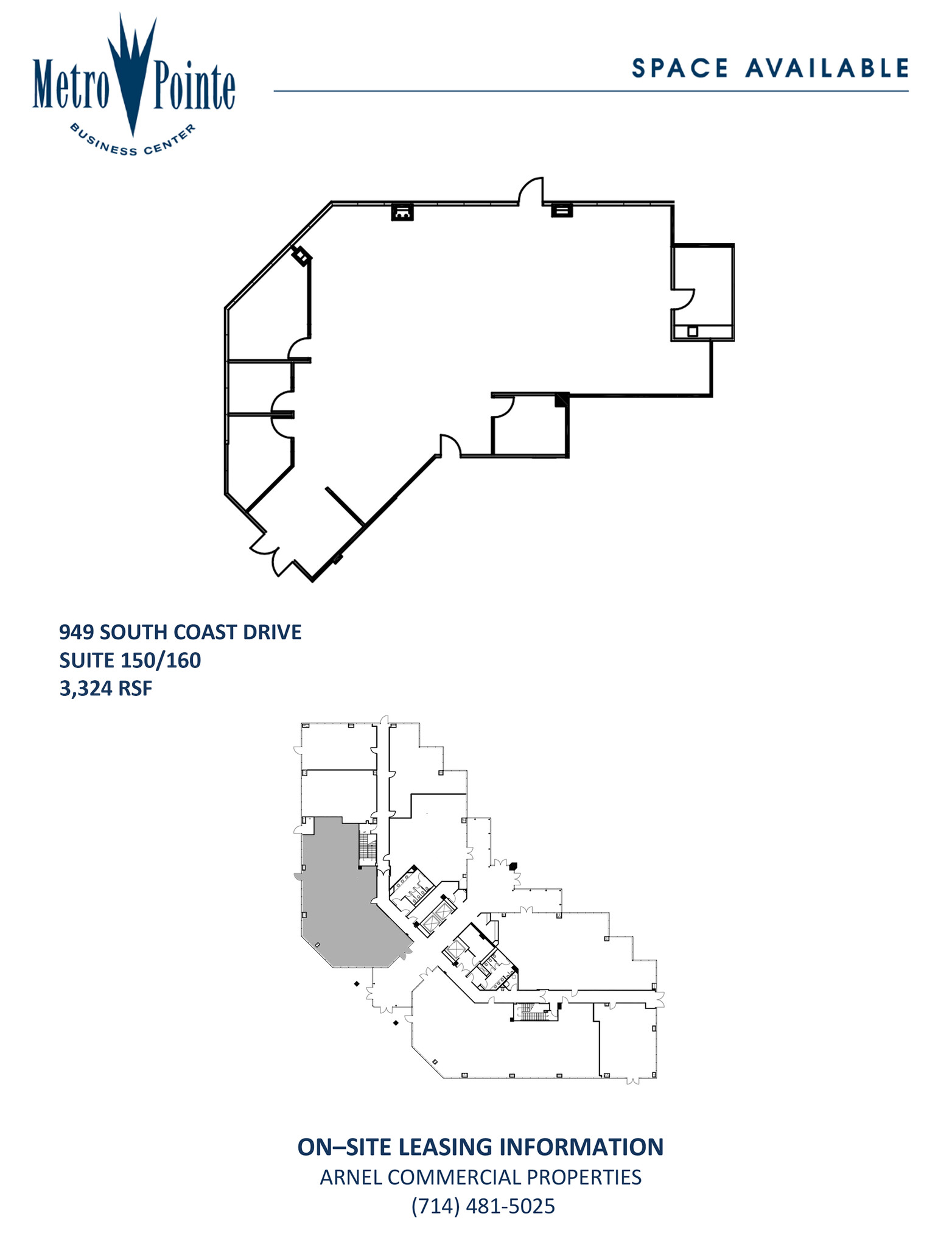 949 S Coast Dr, Costa Mesa, CA for lease Floor Plan- Image 1 of 1