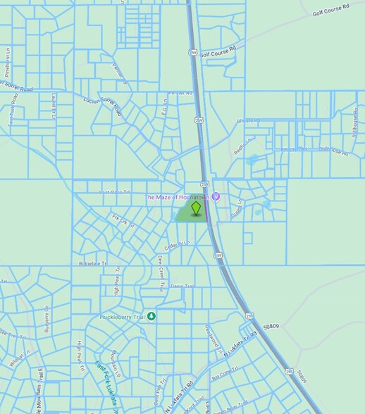 US Highway 259, Broken Bow, OK for lease - Plat Map - Image 2 of 2
