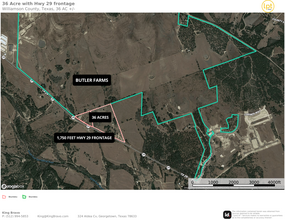 18450 Highway 29, Liberty Hill, TX - aerial  map view - Image1