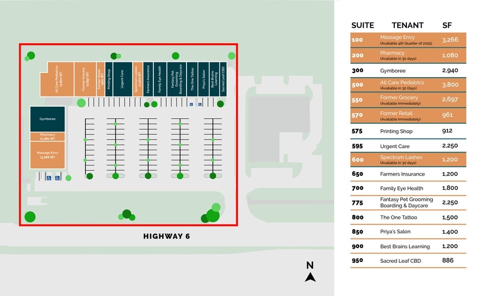 5201 Hwy 6, Missouri City, TX for lease - Site Plan - Image 1 of 8