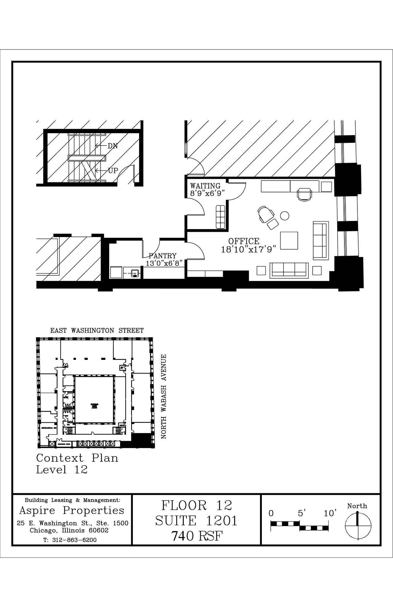 25 E Washington St, Chicago, IL for lease Site Plan- Image 1 of 1