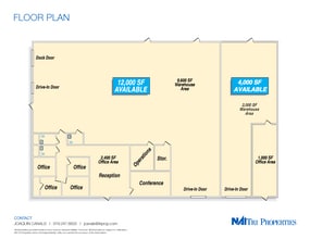 140-148 Rupert Rd, Raleigh, NC for lease Floor Plan- Image 2 of 3