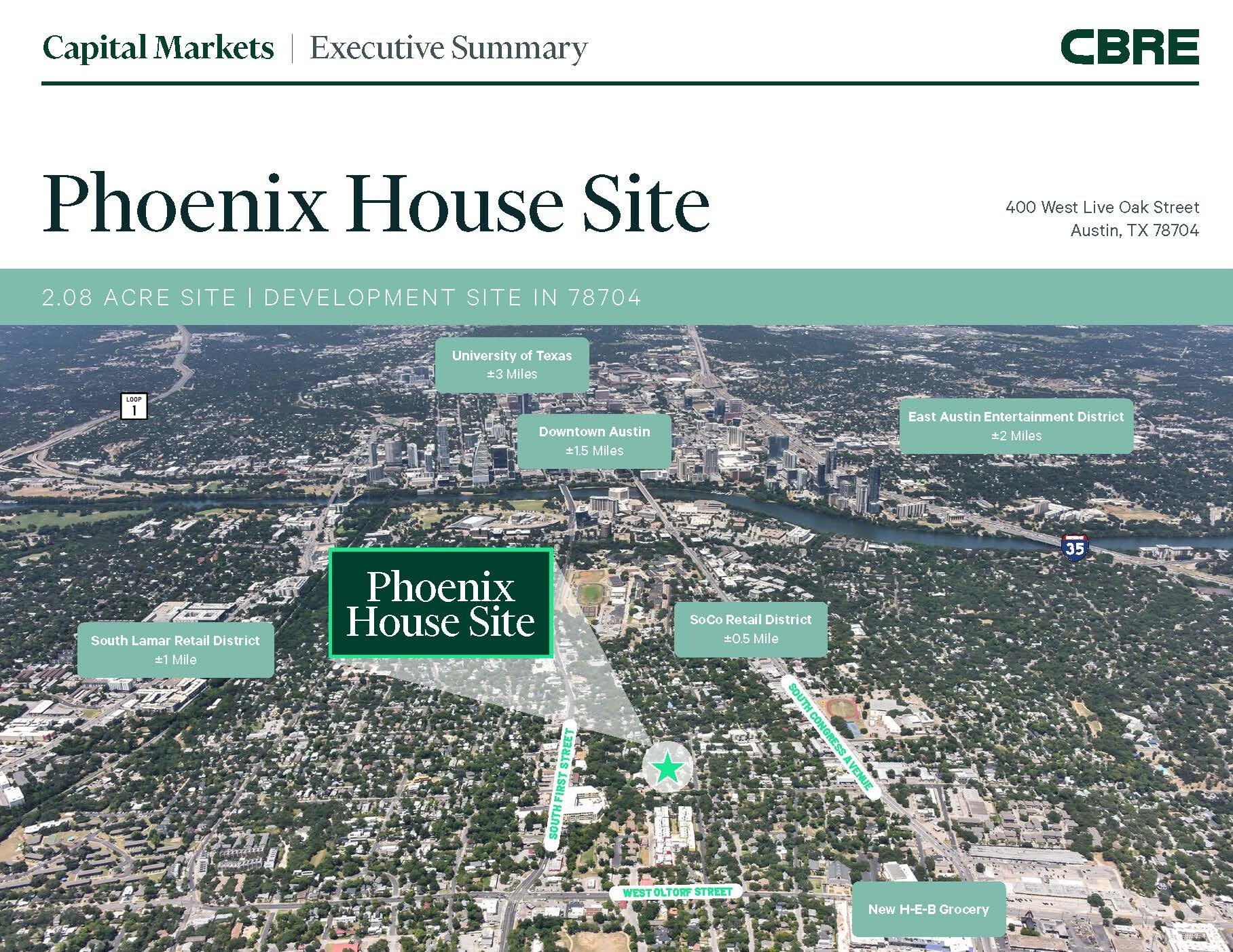 400 W Live Oak St, Austin, TX for sale Aerial- Image 1 of 1