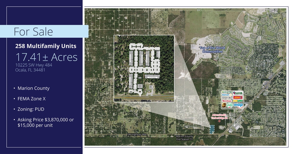 10225 SW Hwy 484, Ocala, FL for sale - Building Photo - Image 1 of 2