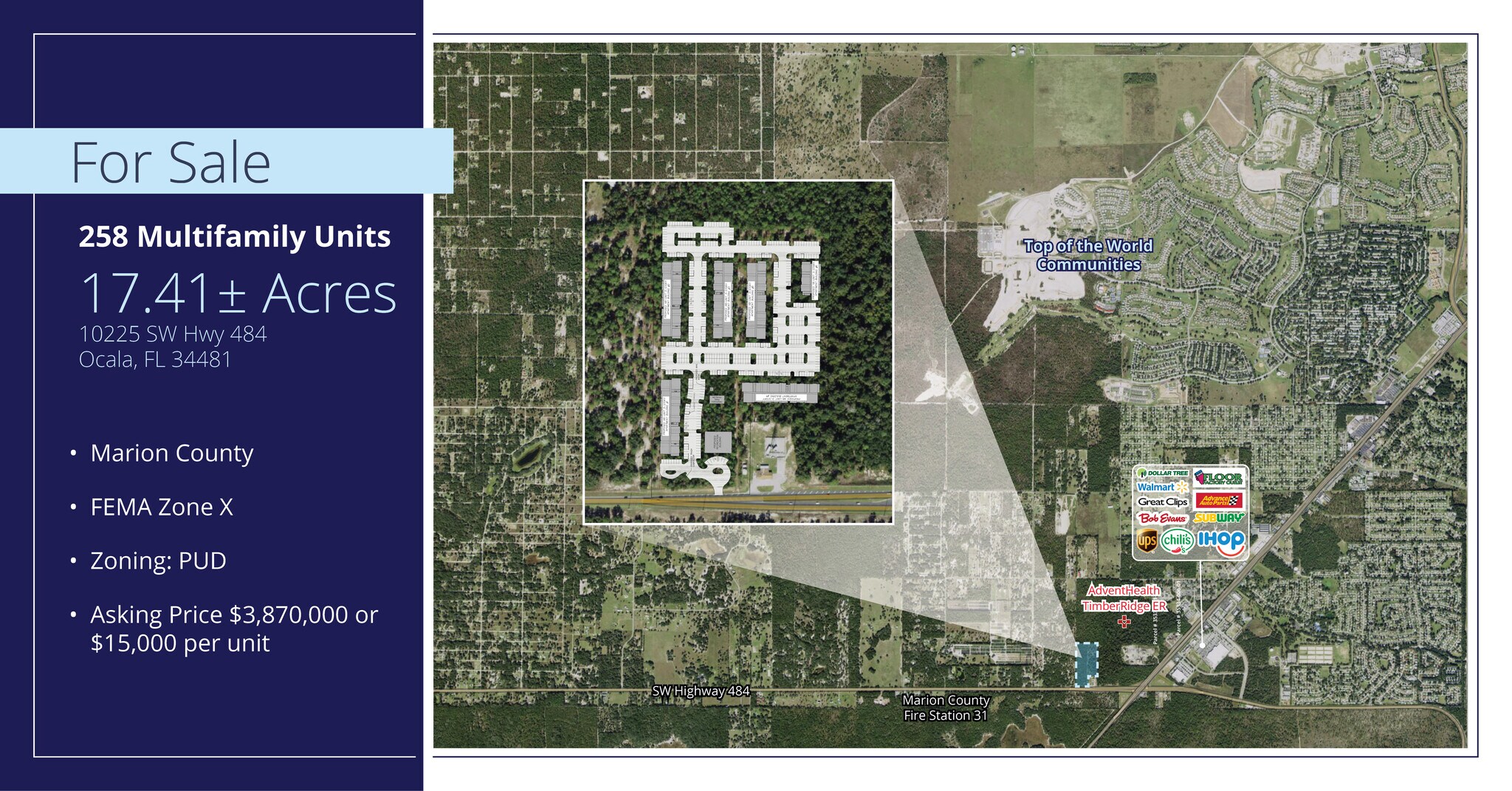 10225 SW Hwy 484, Ocala, FL for sale Building Photo- Image 1 of 3