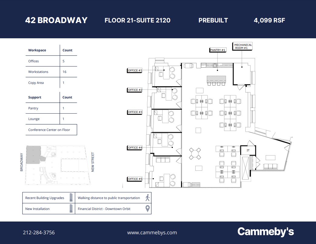 42 Broadway, New York, NY for lease Floor Plan- Image 1 of 1