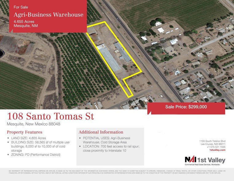108 Santo Tomas St, Mesquite, NM for sale - Building Photo - Image 1 of 1