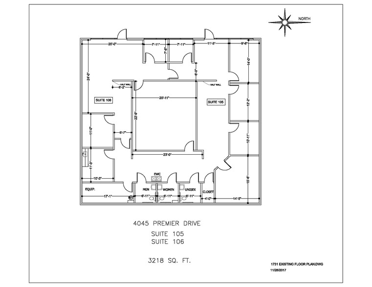 4045 Premier Dr, High Point, NC for lease - Floor Plan - Image 2 of 12