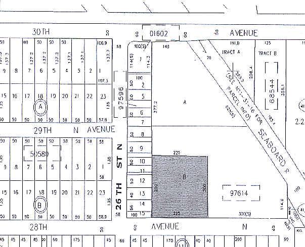 2575 28th Ave N, Saint Petersburg, FL for sale Plat Map- Image 1 of 1