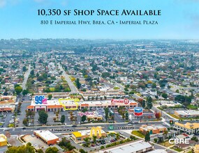 702-810 E Imperial Hwy, Brea, CA for lease Aerial- Image 1 of 3