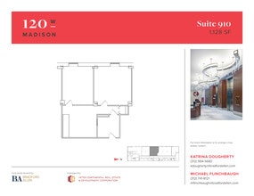 120 W Madison St, Chicago, IL for lease Floor Plan- Image 1 of 2